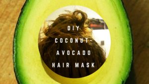 DIY Coconut Avocado Hair Mask