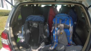 Backpacks and bags for moving to spain