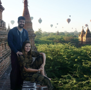 bagan temple sunrise