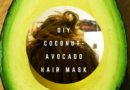 DIY Organic Coconut Avocado Hair Mask